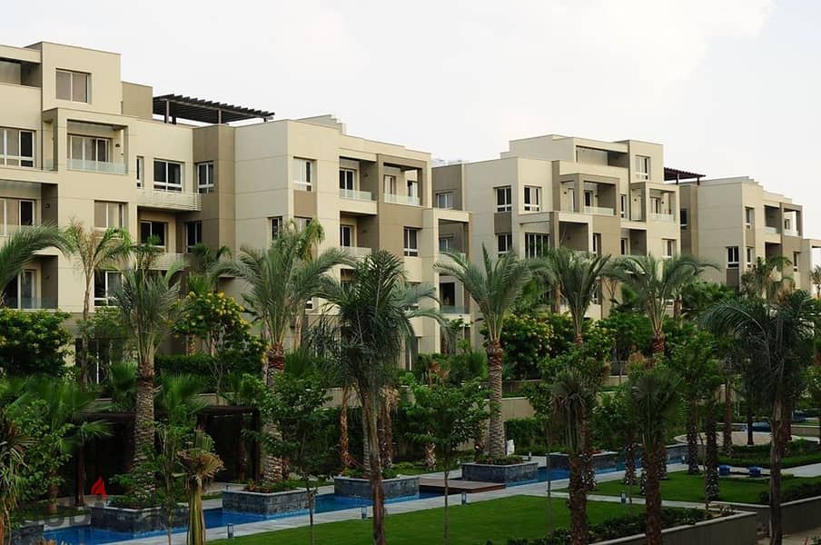 Apartment for sale ( 3 bed ) in Swan Lake Residences Hassan Allam first settlement near Al-Rehab and Waterway 2