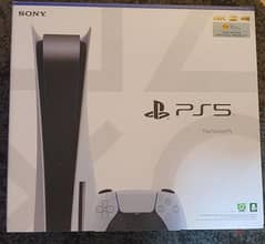 PlayStation 5 with box