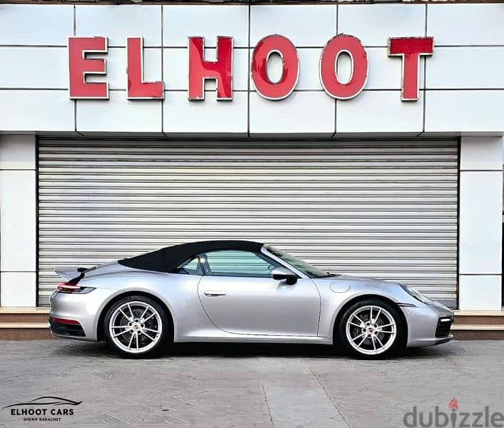 Porsche 911 Carrera 2021 Cabriolet
-Exterior Color : GT Silver Meta 18