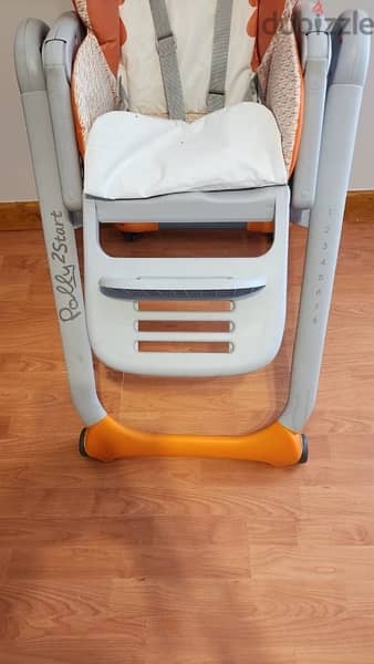 Chicco Polly 2 Start High Chair fancy chicken 3