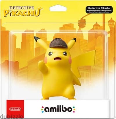 Nintendo “The Great Detective Pikachu” Rare Amiibo Figure