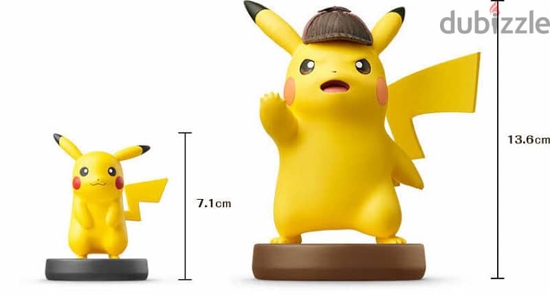 Nintendo “The Great Detective Pikachu” Rare Amiibo Figure 1