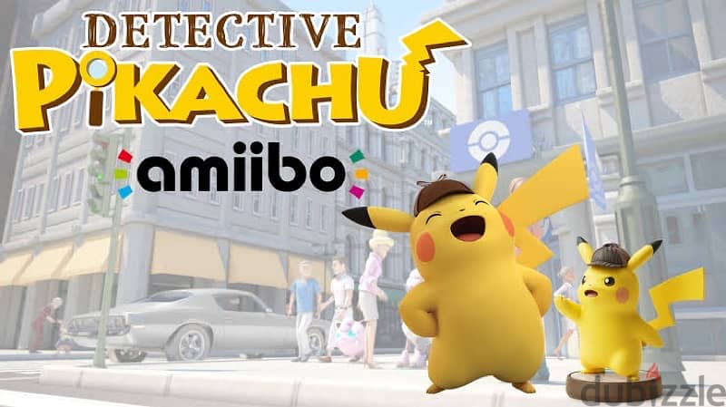 Nintendo “The Great Detective Pikachu” Rare Amiibo Figure 5