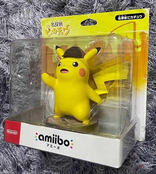 Nintendo “The Great Detective Pikachu” Rare Amiibo Figure 7