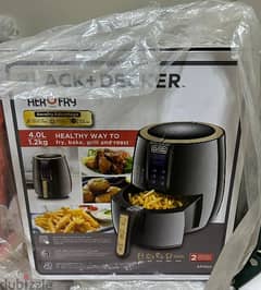 قلاية هوائية بلاك اند ديكر ( Air fryer )