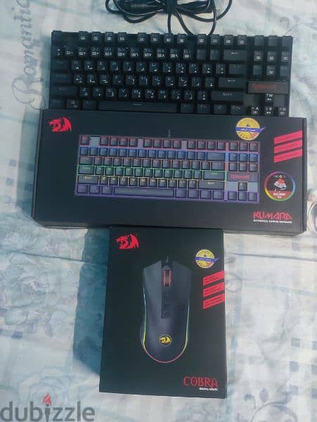 Redragon K552-KR KUMARA وا Redragon M711 Cobra RGB Gaming 2