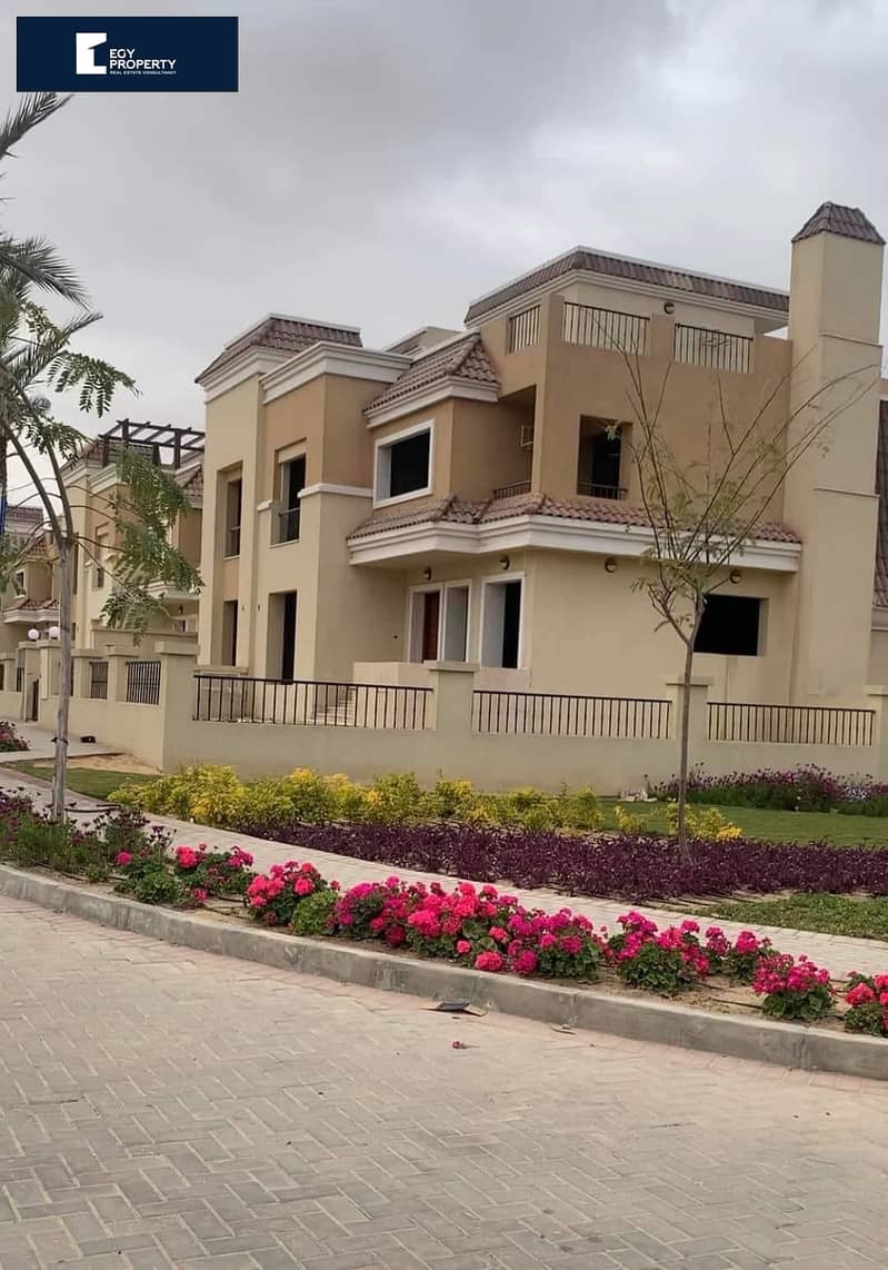 Upgrade your living now in new SVilla in Sarai Compound new Cairo with lowest price and on installments 4