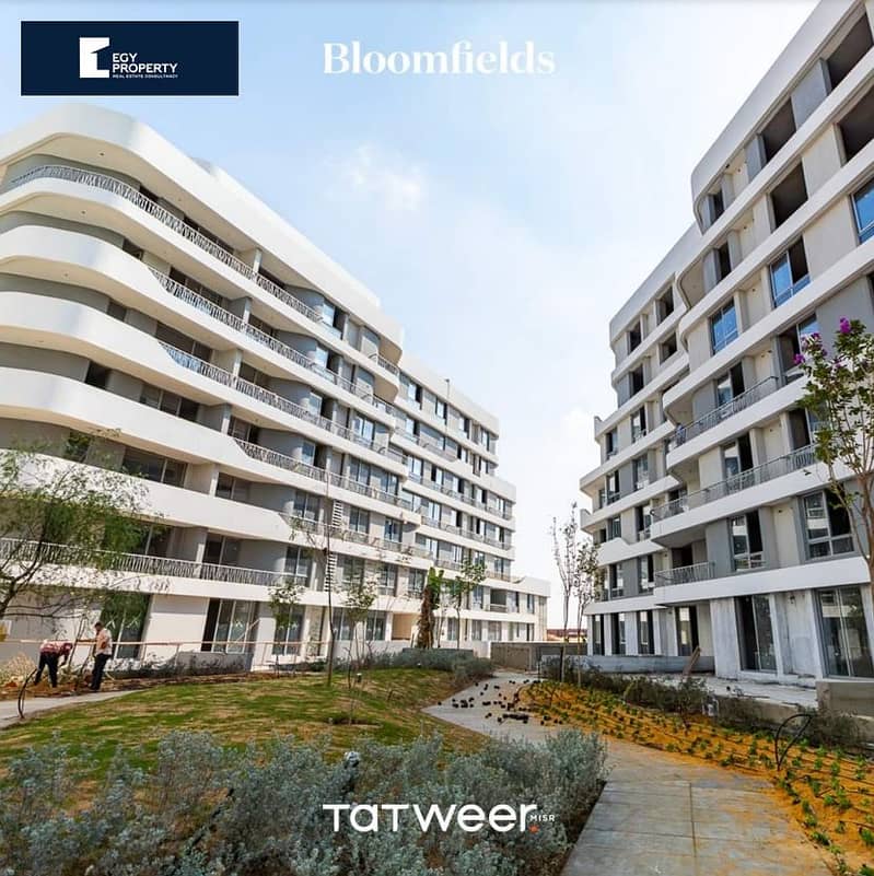 Own your Fully Finished apartment now in Mostakbal city with 10 years payment plan in Bloomfields Tatweer Misr 8