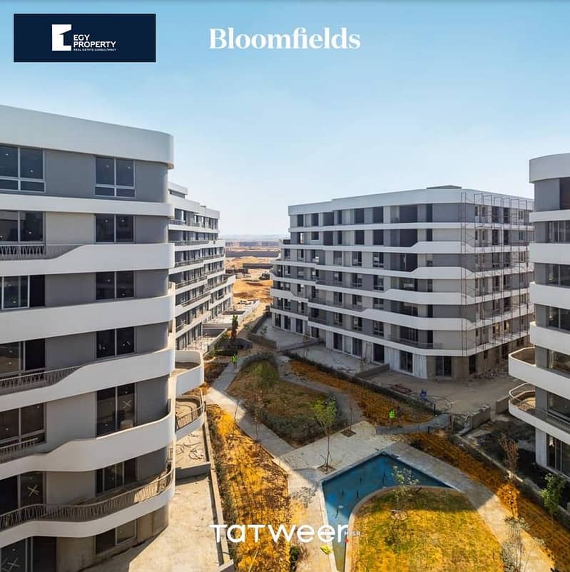 Own your Fully Finished apartment now in Mostakbal city with 10 years payment plan in Bloomfields Tatweer Misr 9