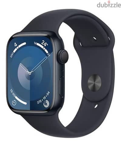 apple watch series 9 black 45 mm