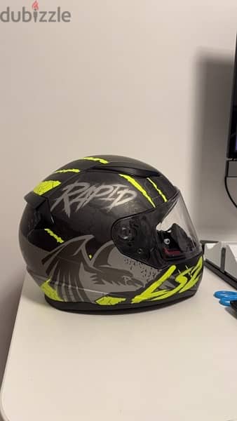 LS2 helmet rapid edition Size Large 3