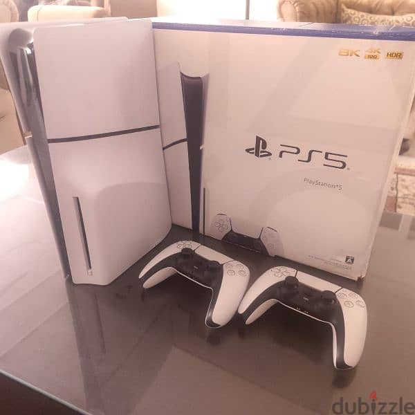 playstation 5 slim cd 1 tb معاه دراعين وأكونت بلس اكسترا 0