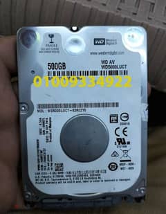 WD HDD 2.5 500 GB هارد ويسترن لاب توب