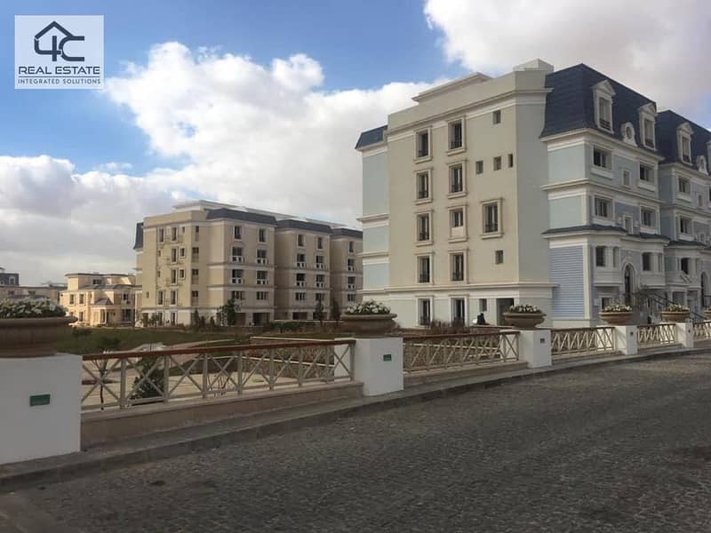 Corner apartment for sale bahary 140 sqm on the first floor in the best location, in Mountain View iCity Compound, New Cairo. 7