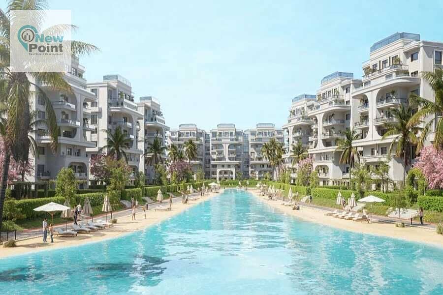 The best opportunity for investment in the R7 area directly on the Central Park In Lumia Compound  Own a 186 m apartment with an open view Consists of 2