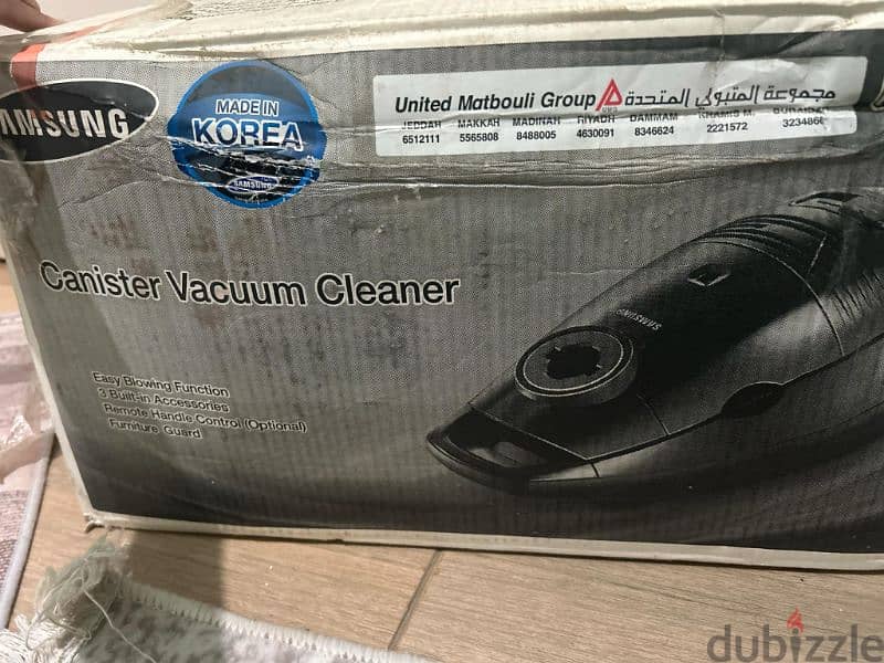 Samsung SC7970 Vacuum Cleaner 2000 watt مكنسة سامسونج ٢٠٠٠ وات جديدة 6