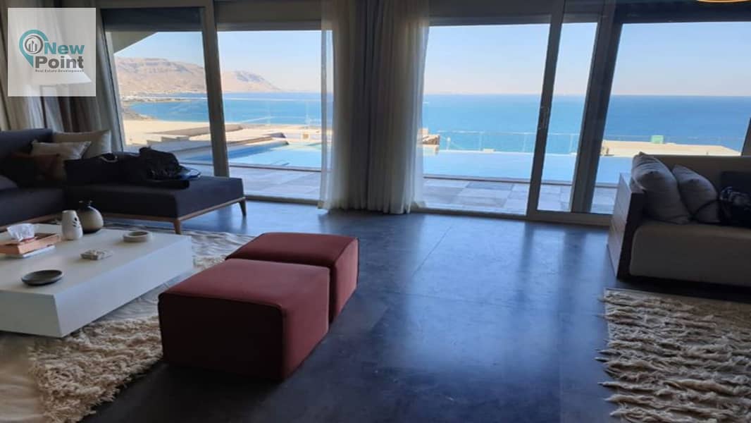 Prime location chalet for sale in the most luxurious resorts of Ain Sokhna, Il Monte Galala Resort 1