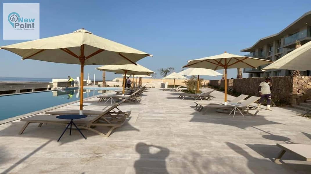 Prime location chalet for sale in the most luxurious resorts of Ain Sokhna, Il Monte Galala Resort 10