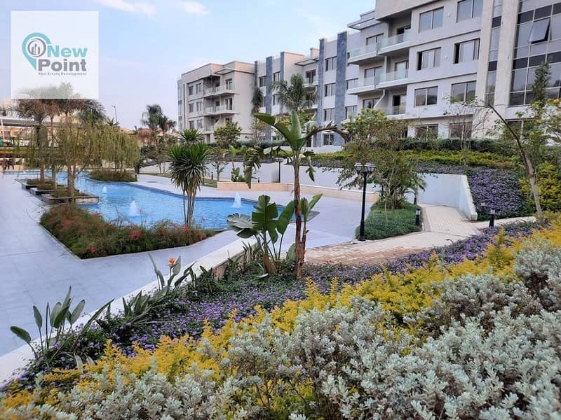 At the lowest price in Golden Square, I immediately received a 3-bedroom apartment in a garden in the Galleria Compound in Fifth Settlement. 6