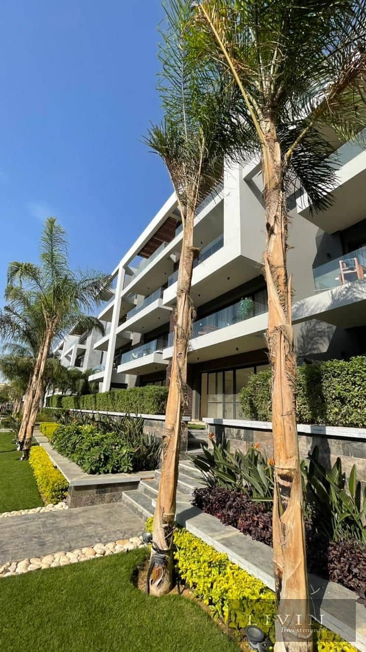 Apartment for sale, large area 155 m, in the most distinguished compounds of La Vista Company, El Patio Sola Compound, with a downpayment start 5% 6