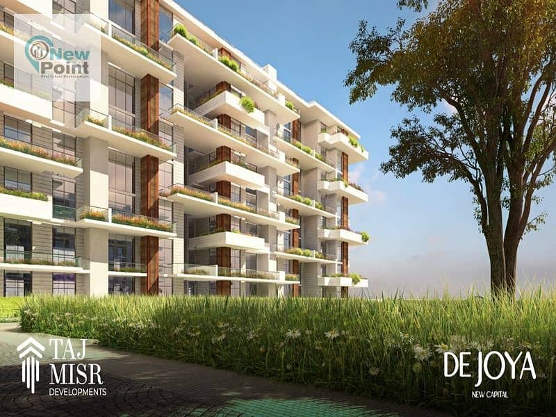 Receive your apartment in De Joya Compound in the Administrative Capital, soon to be delivered #taj misr 6