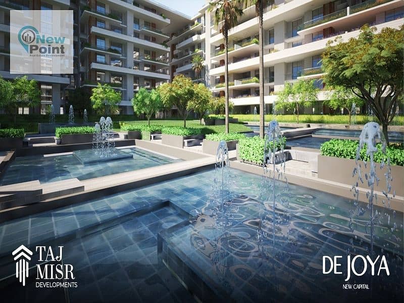 Receive your apartment in De Joya Compound in the Administrative Capital, soon to be delivered #taj misr 8