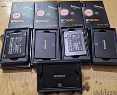 SSD Hard Samdung EVO 870 250 GB . . 2.5 Inch