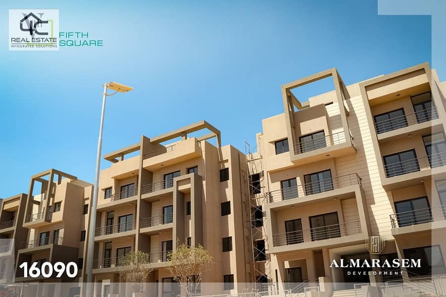 Sky Loft for sale in installments in Fifth Settlement, 178 + 90 m 1