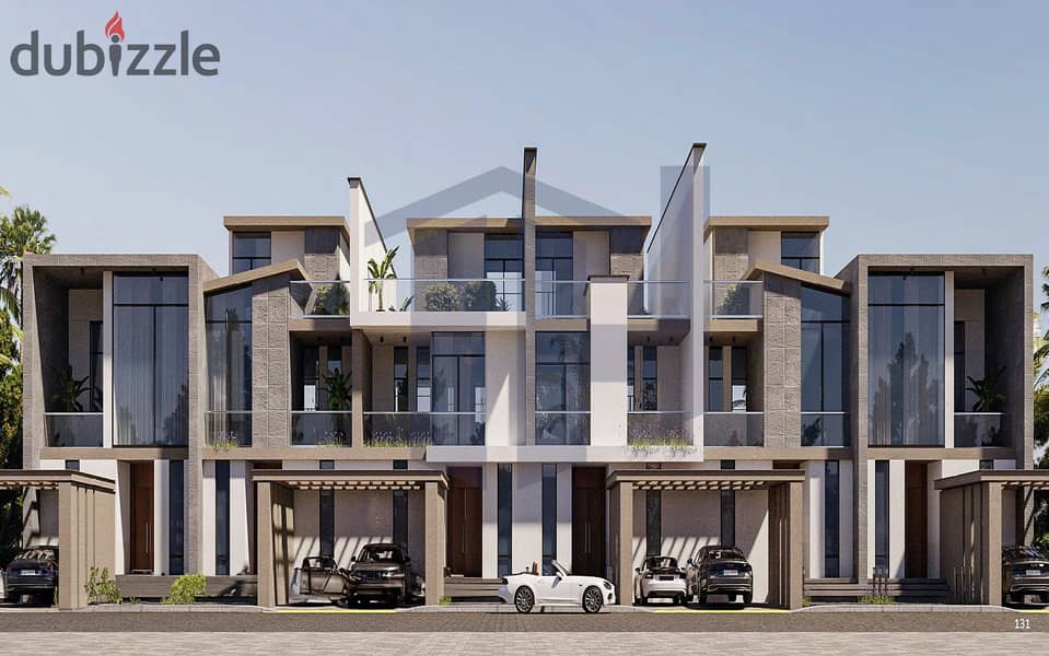 Townhouse for resale 285m + 80m garden (Horizon - Saada) Fifth Settlement 1