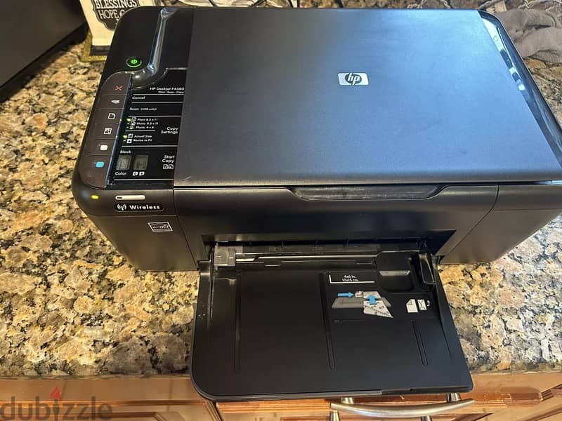 HP printer Black Deskjet F4580 Serise 2