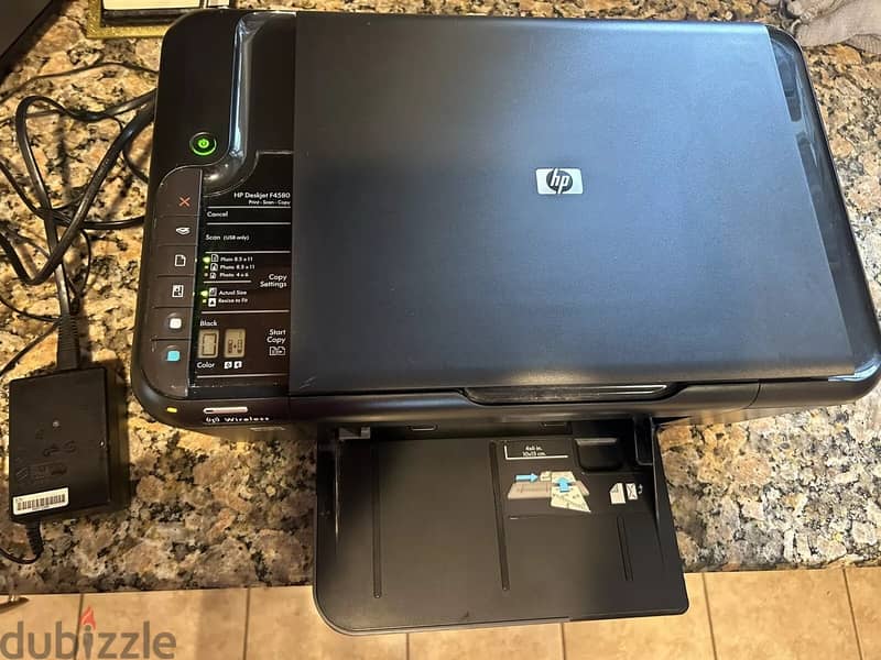 HP printer Black Deskjet F4580 Serise 3