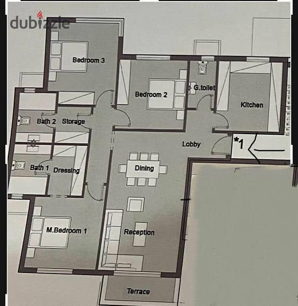 للبيع شقة 152م دور رابع في مشروع Badya Palm hills 10