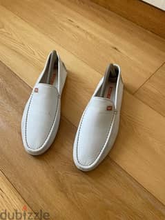 BOSS White Loafers - Size 40 0