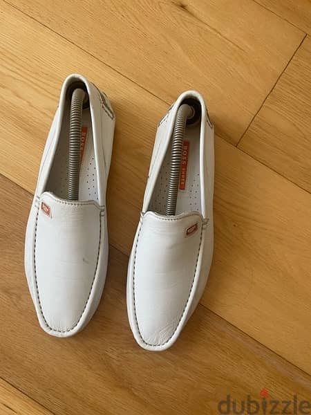 BOSS White Loafers - Size 40 1