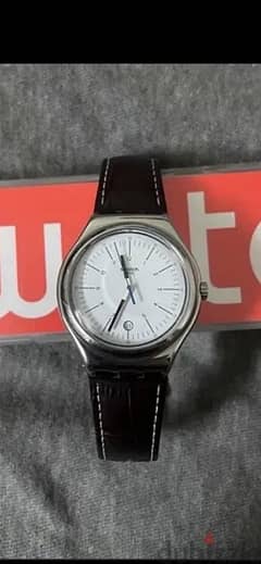 swatch irony watch ساعة