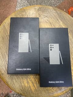 Galaxy S24 Ultra dual sim 256/12G Gray جديد متبرشم