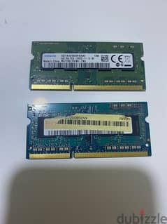 Laptop ram ddr3 4gb