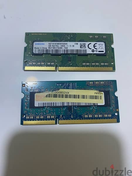 Laptop ram ddr3 4gb 0