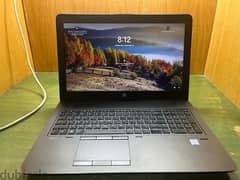 Hp zbook 15 g4 laptop