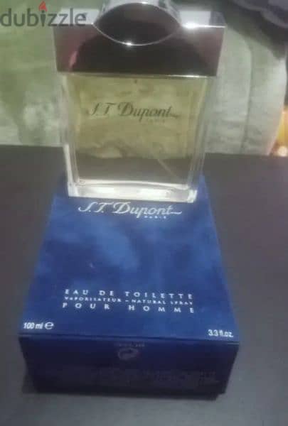 S. T. Dupont. . .  EUA  De TOILETTE _ for men 1