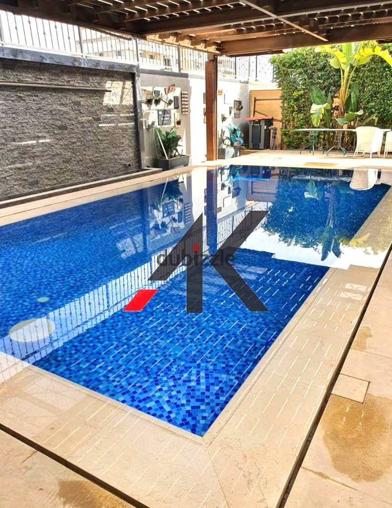 Prime Location luxurious Furnished Stand Alone with pool For Rent in Mivida - New Cairo 3