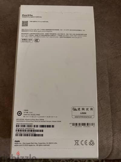 Iphone 15 plus 256 GB new