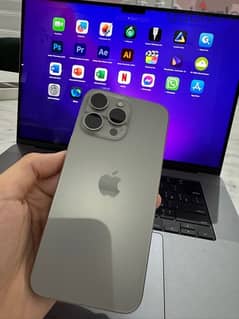 iphone 15 pro max natural titanium 256gb