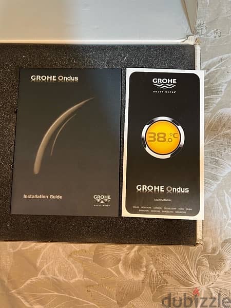 GROHE Ondus Basin Mixer 3 holes Matte Black 15