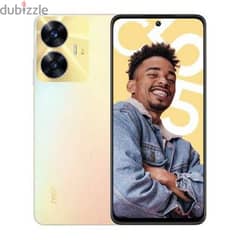 256 لون ذهبي realme c55 متبرشم وارد الإمارات