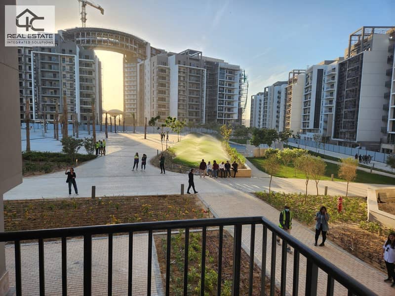 Apartment for sale, finished, with air conditioners, with a large terrace in Zaid Settlement - Naguib Sawiris 0