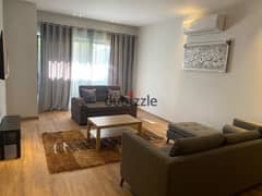 Furnished Apartment with garden for rent 2rooms Lake View Residences New Cairo