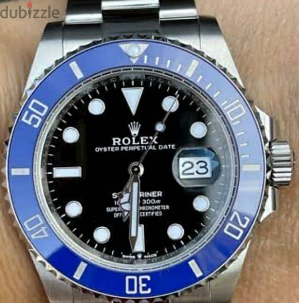 Rolex collections mirror original 
sapphire crystal 
stainless-steel 10