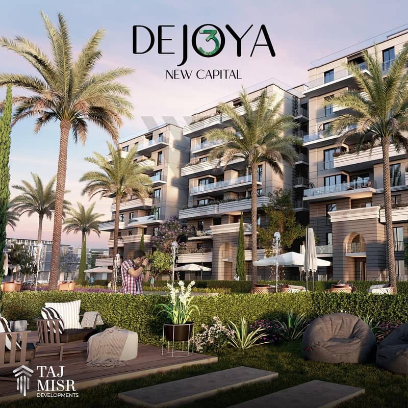 Resale  Apartment Landscape 138m | De Joya 3 |   Cairo / New Capital City / De Joya 1