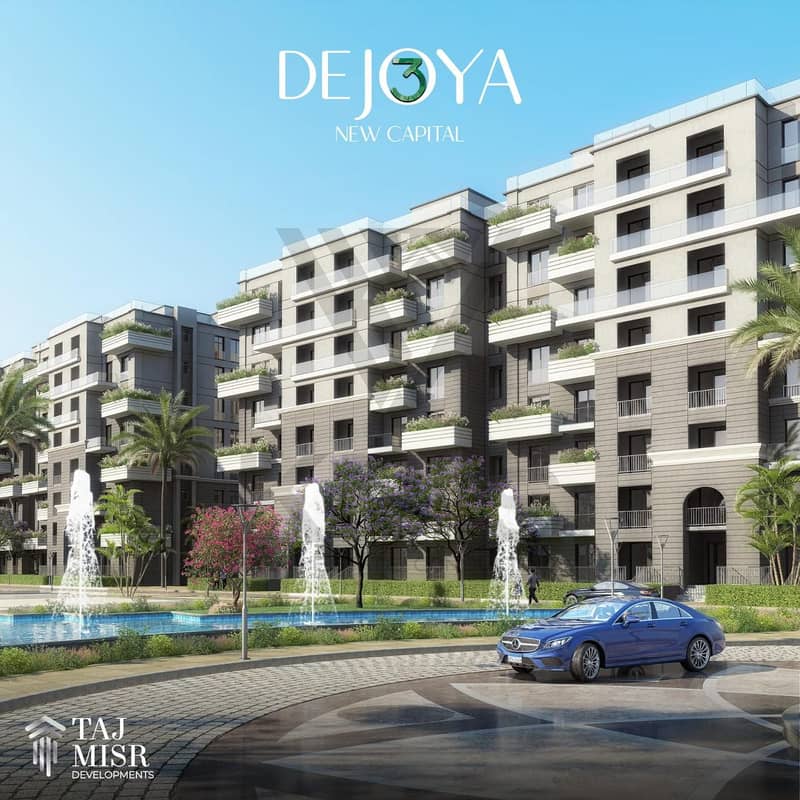 Resale  Apartment Landscape 138m | De Joya 3 |   Cairo / New Capital City / De Joya 10